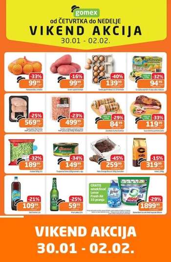 Gomex katalog - 30.01.2025 - 02.02.2025.