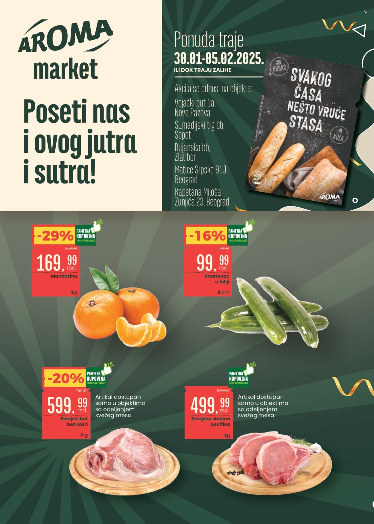 Aroma Market katalog - 30.01.2025 - 05.02.2025. Stranica 1
