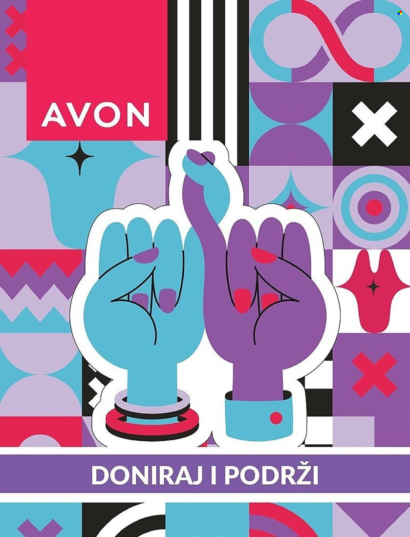 Avon katalog. Stranica 1