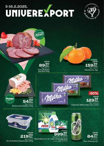 Univerexport katalog - 03.02.2025 - 16.02.2025.