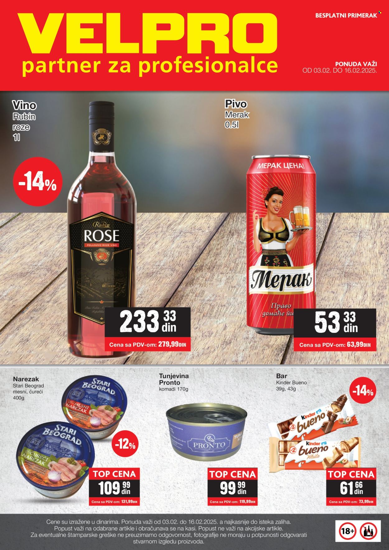 Velpro katalog - 03.02.2025 - 16.02.2025. Stranica 1