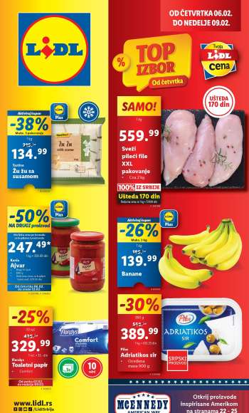 Lidl katalog - 06.02.2025 - 12.02.2025.