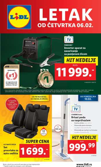 Lidl katalog - 06.02.2025 - 12.02.2025.