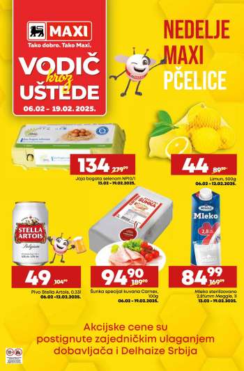 Maxi katalog - 06.02.2025 - 19.02.2025.
