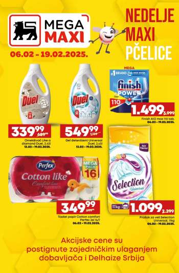 Mega Maxi katalog - 06.02.2025 - 19.02.2025.