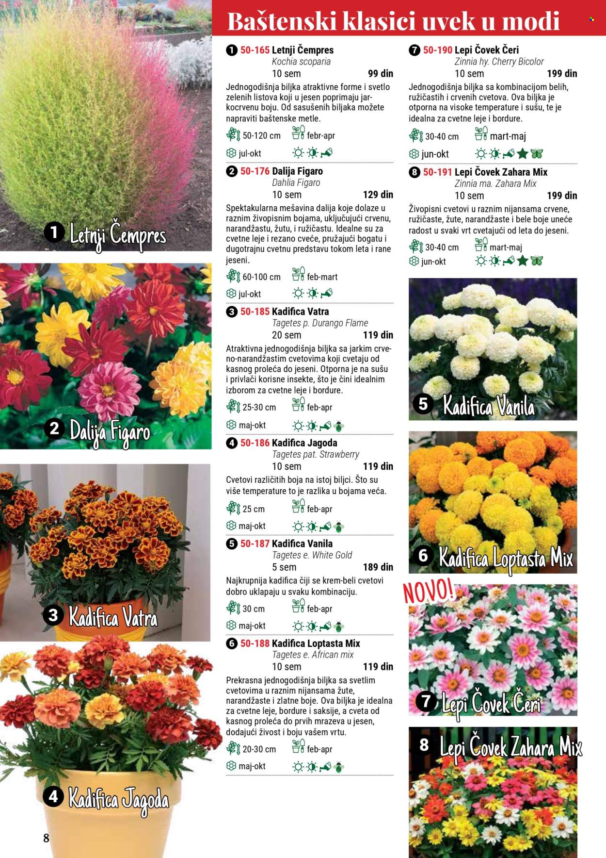 Flora Ekspres katalog. Stranica 8