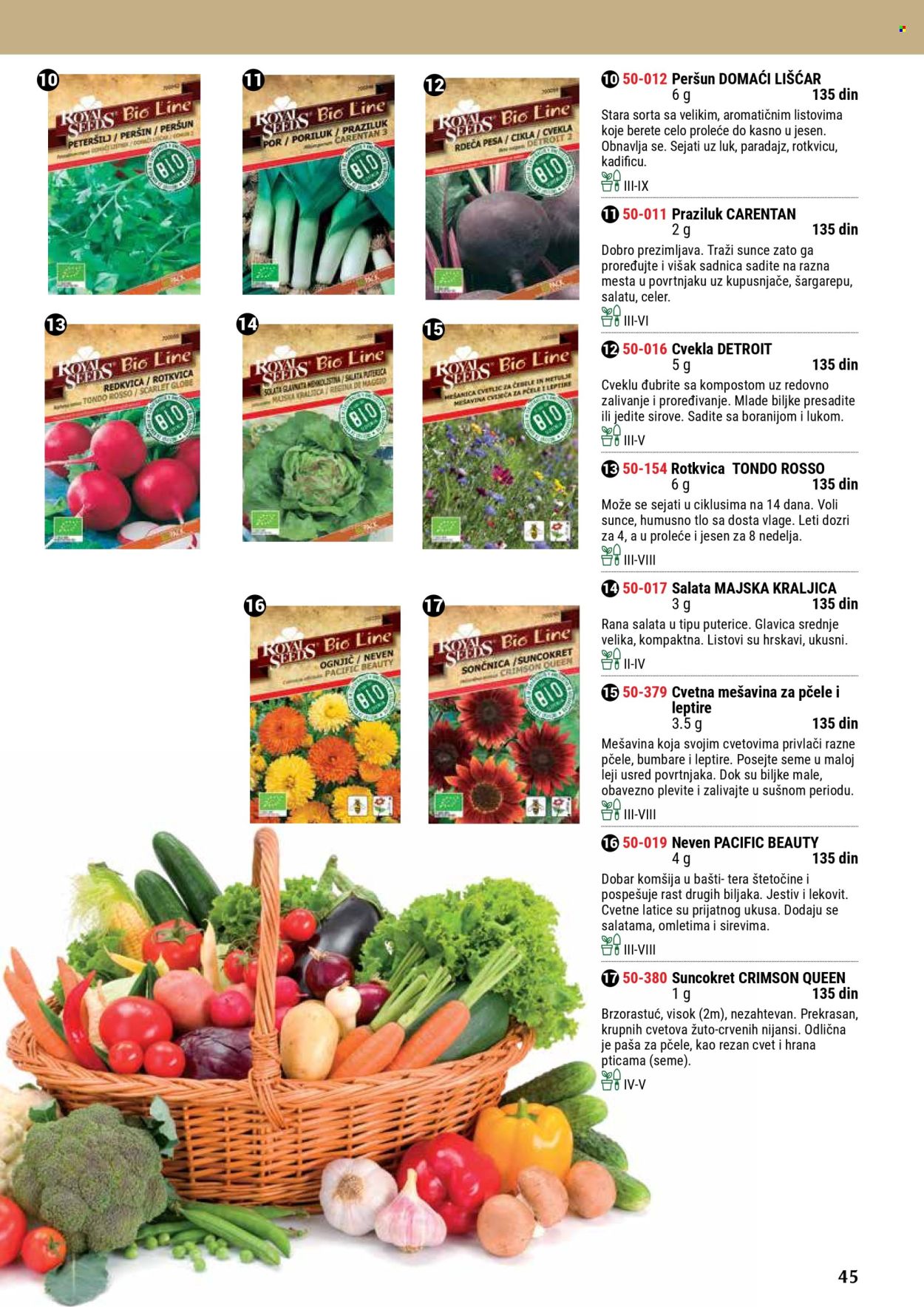 Flora Ekspres katalog. Stranica 45
