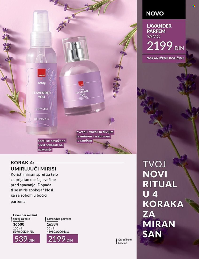 Avon katalog. Stranica 4
