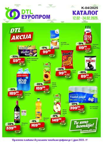 Europrom katalog - 12.02.2025 - 24.02.2025.