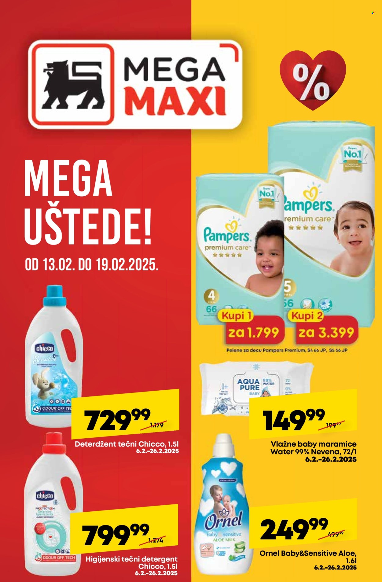 Mega Maxi katalog - 13.02.2025 - 19.02.2025. Stranica 1