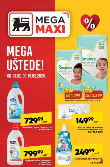 Mega Maxi katalog - 13.02.2025 - 19.02.2025.