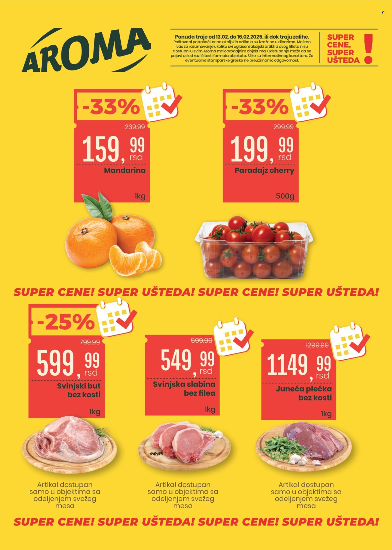 Aroma Market katalog - 13.02.2025 - 16.02.2025. Stranica 1