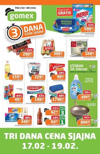 Gomex katalog - 17.02.2025 - 19.02.2025.