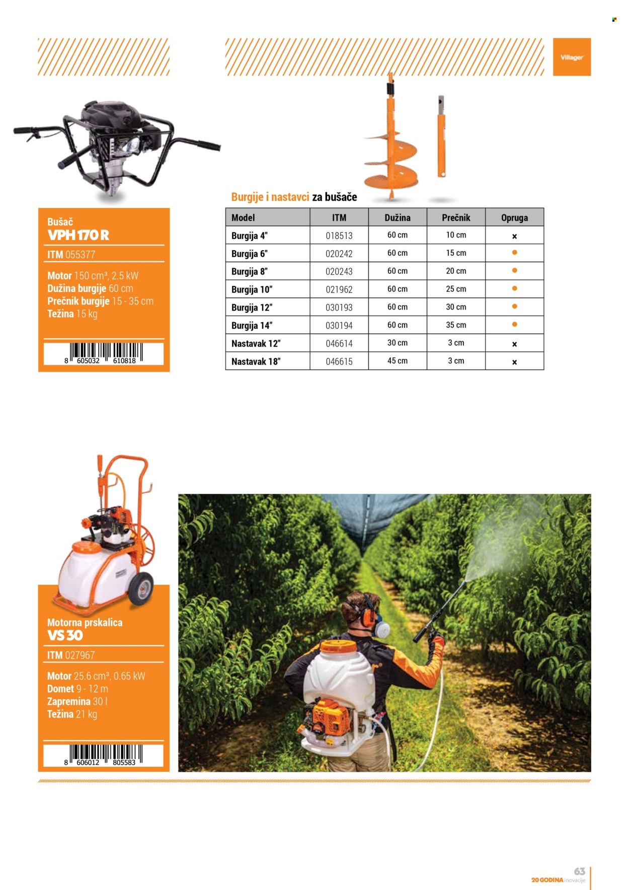 Villager katalog. Stranica 63