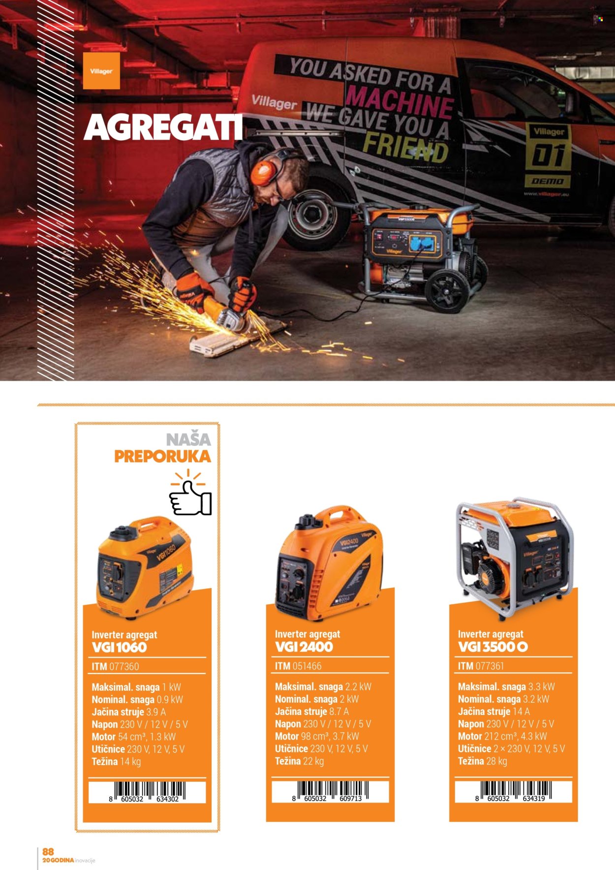 Villager katalog. Stranica 88