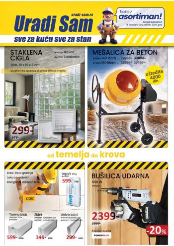 Uradi Sam katalog - 19.02.2025 - 02.03.2025.
