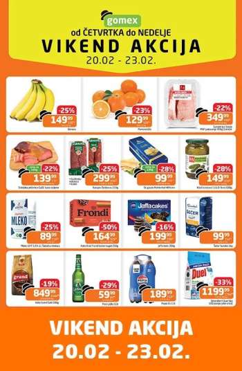 Gomex katalog - 20.02.2025 - 23.02.2025.