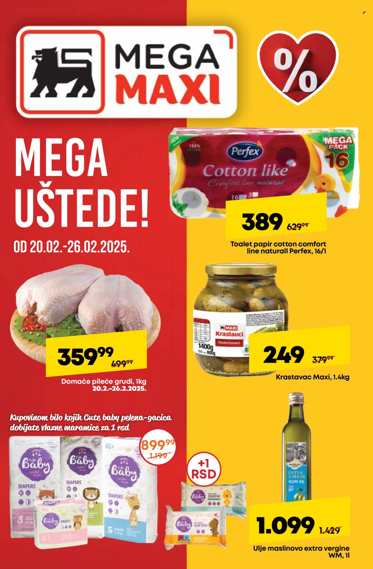 Mega Maxi katalog - 20.02.2025 - 26.02.2025. Stranica 1