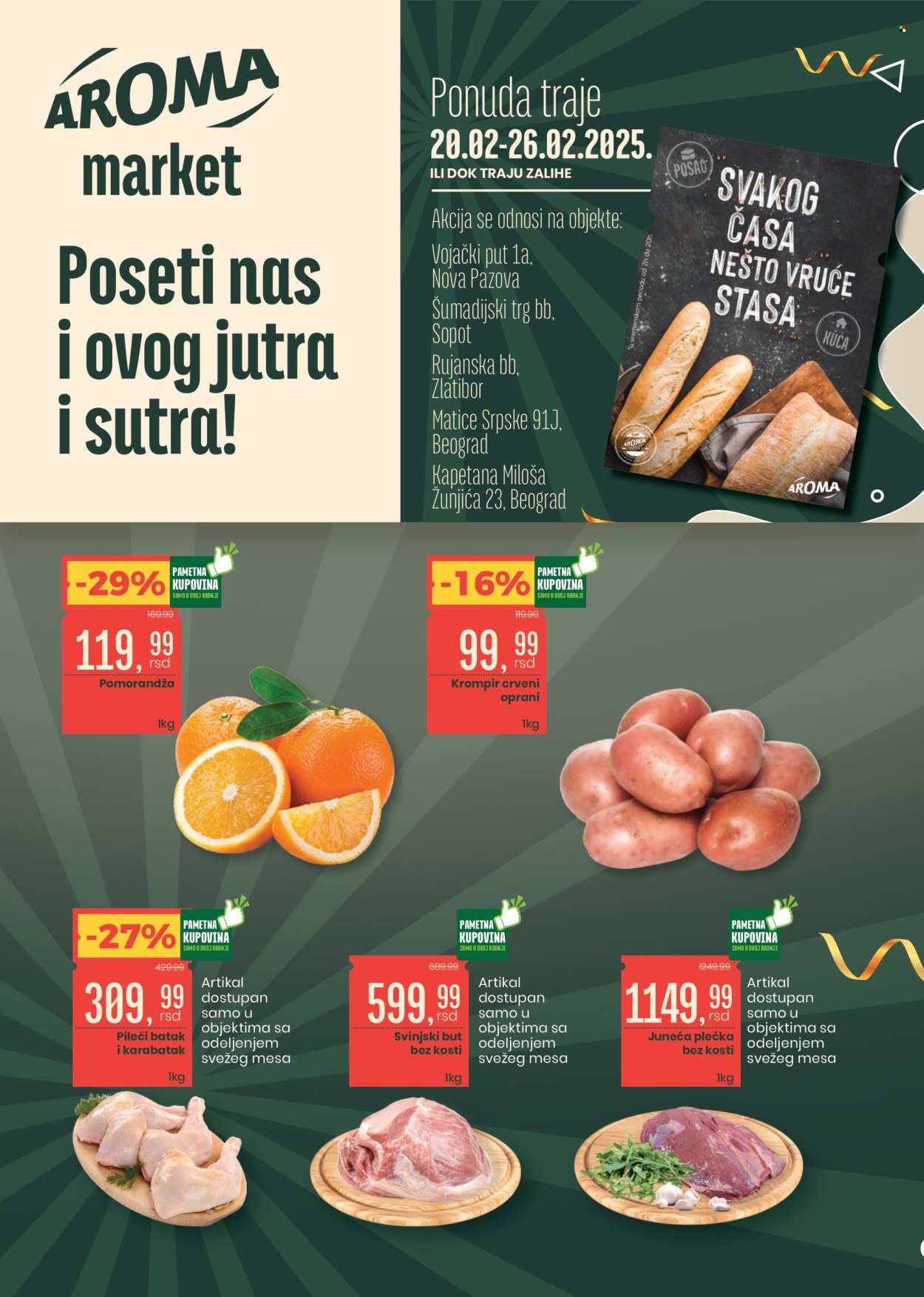 Aroma Market katalog - 20.02.2025 - 26.02.2025. Stranica 1