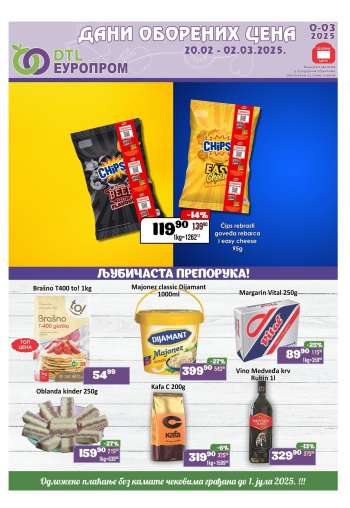 Europrom katalog - 20.02.2025 - 02.03.2025.