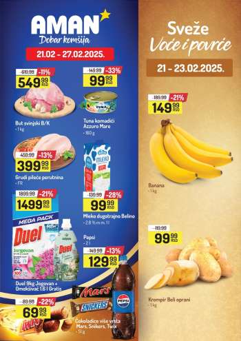 Aman katalog - 21.02.2025 - 27.02.2025.