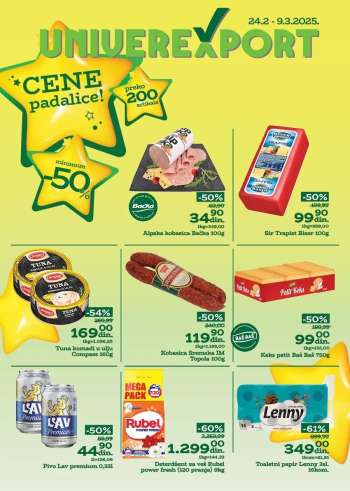 Univerexport katalog - 24.02.2025 - 09.03.2025.