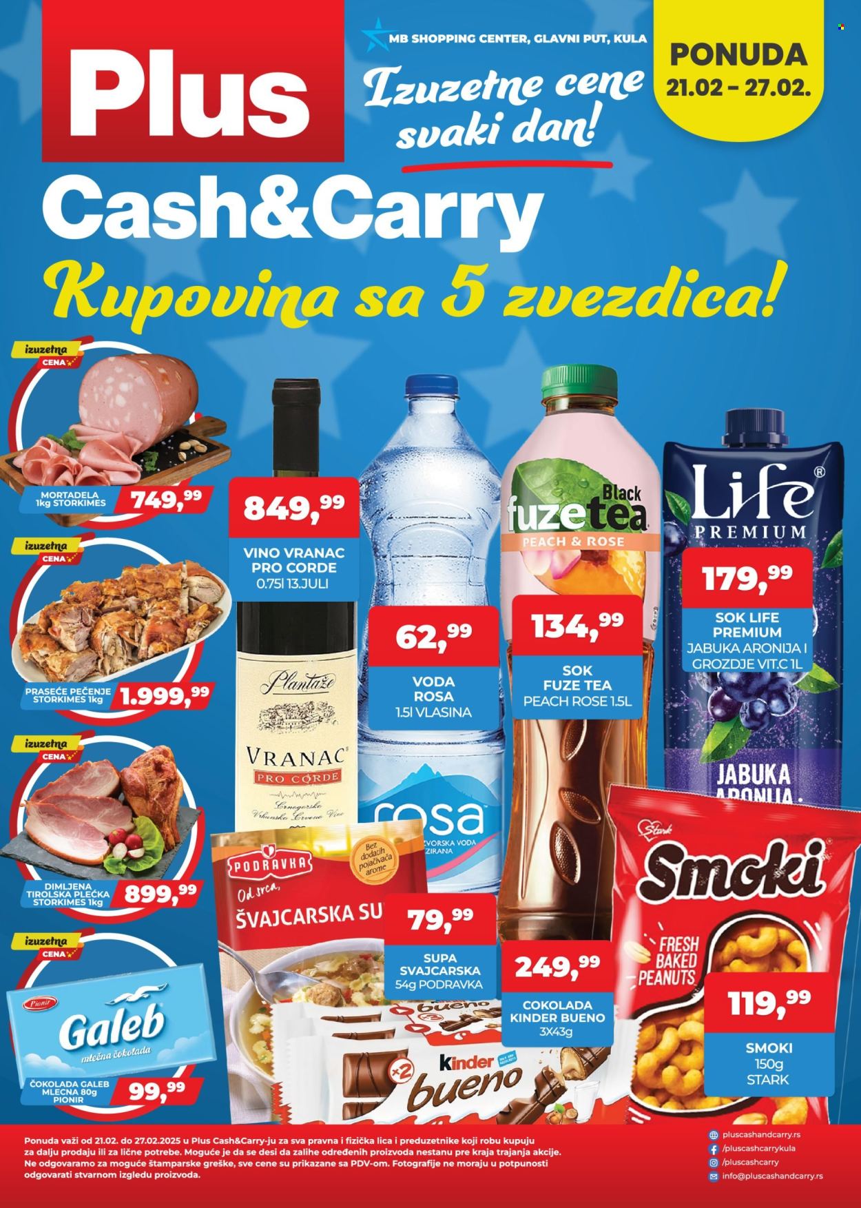 Plus Cash & Carry katalog - 21.02.2025 - 27.02.2025. Stranica 1