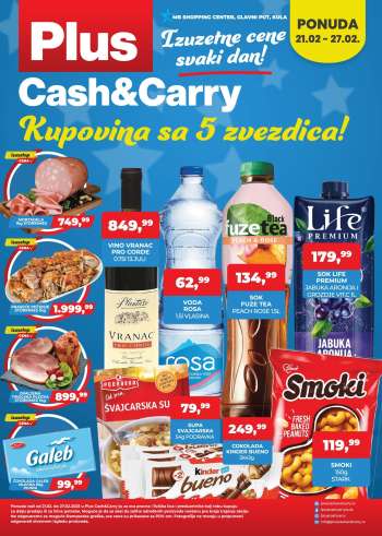 Plus Cash & Carry katalog - 21.02.2025 - 27.02.2025.