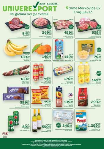 Univerexport katalog - 20.02.2025 - 05.03.2025.