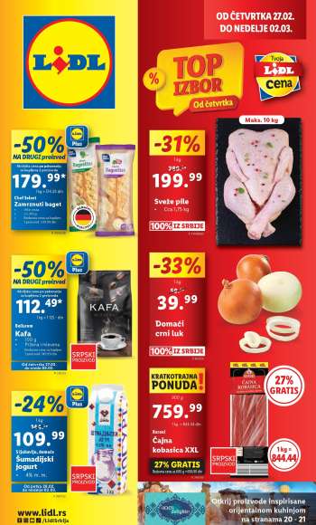 Lidl katalog - 27.02.2025 - 05.03.2025.