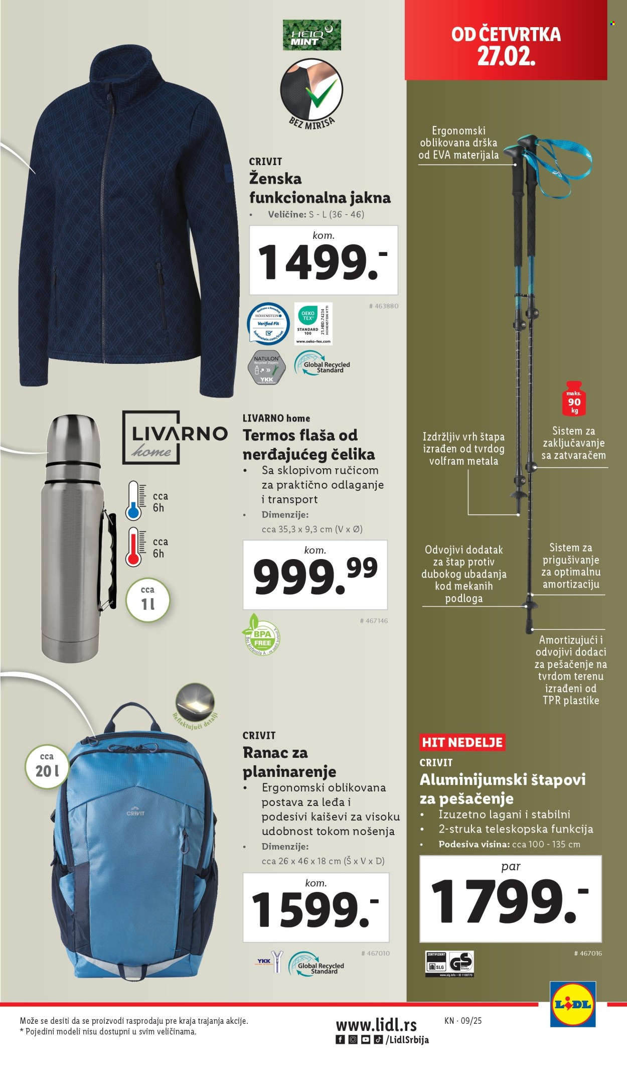 Lidl katalog - 27.02.2025 - 05.03.2025. Stranica 9