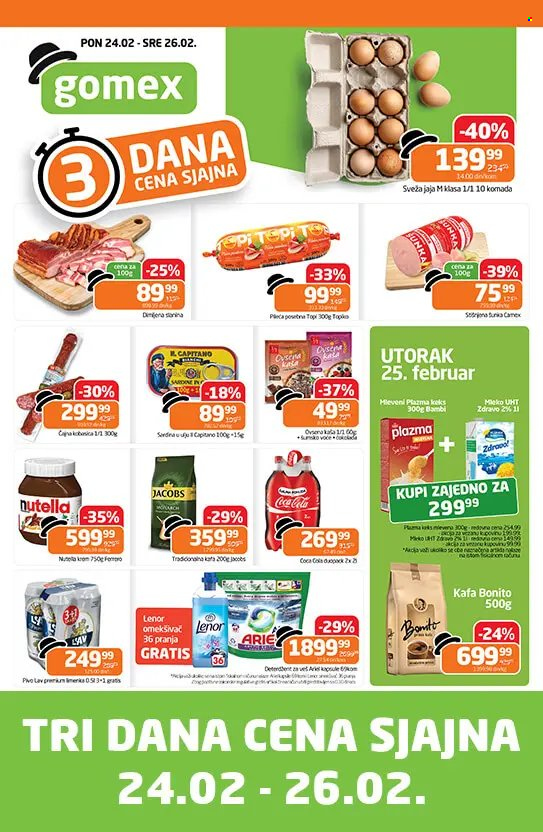 Gomex katalog - 24.02.2025 - 26.02.2025. Stranica 1