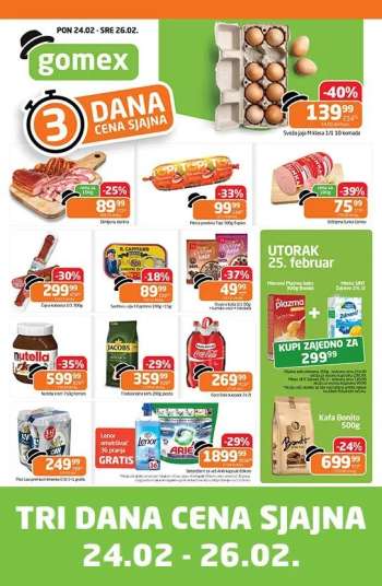 Gomex katalog - 24.02.2025 - 26.02.2025.