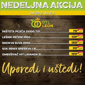 Leon Diskont katalog - 24.02.2025 - 02.03.2025.