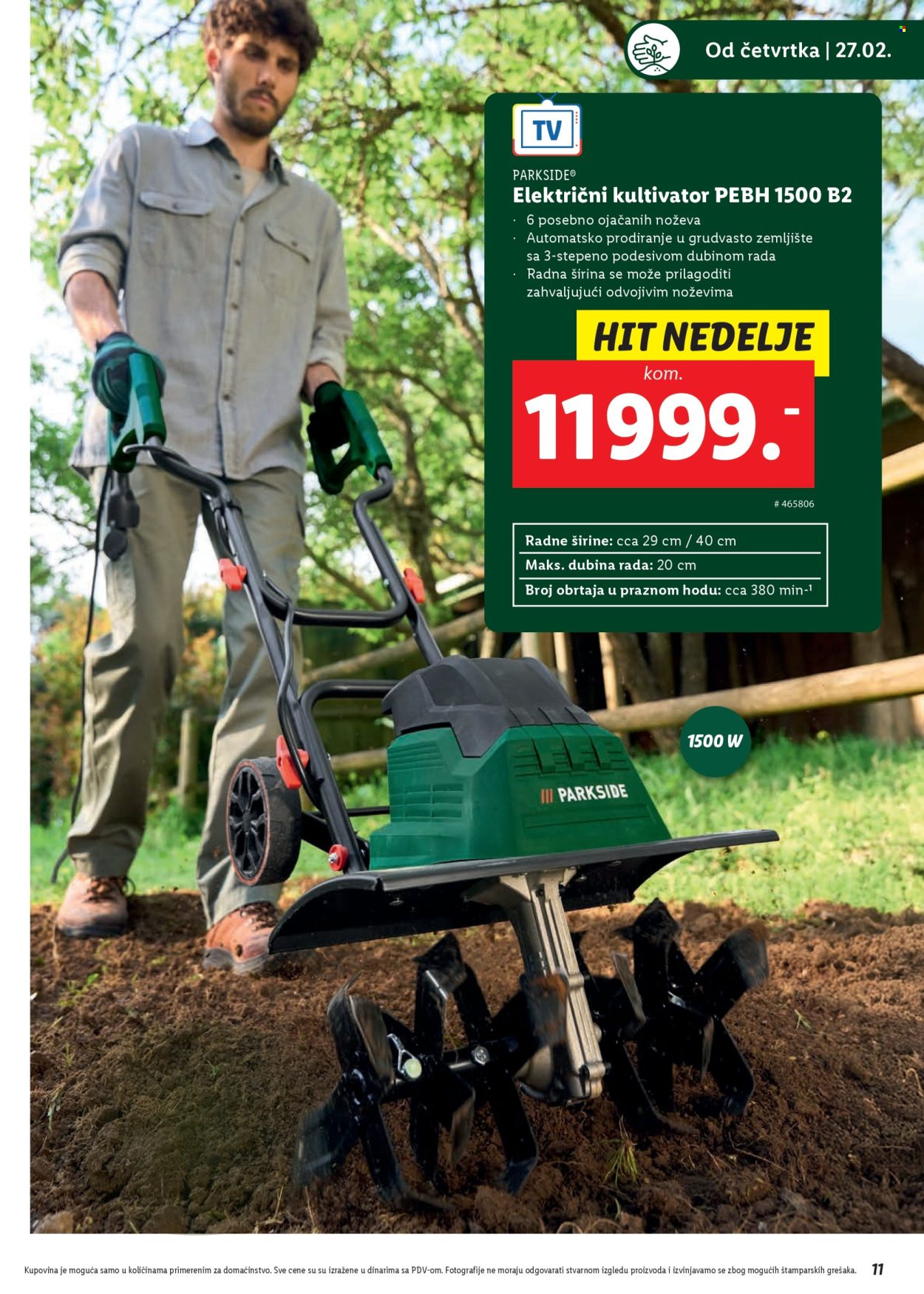 Lidl katalog. Stranica 11