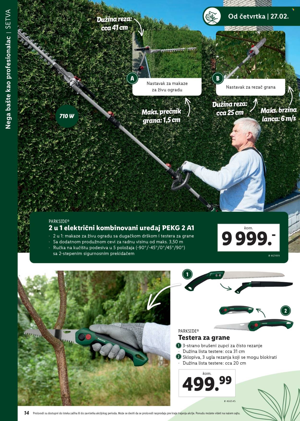 Lidl katalog. Stranica 14