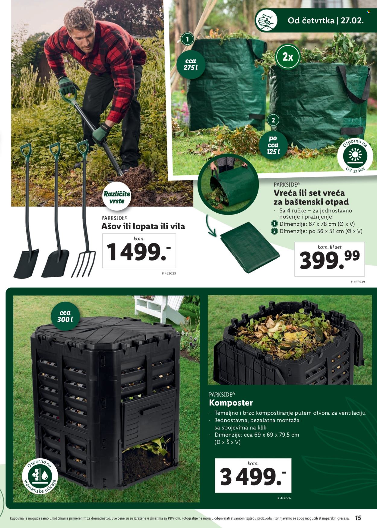 Lidl katalog. Stranica 15