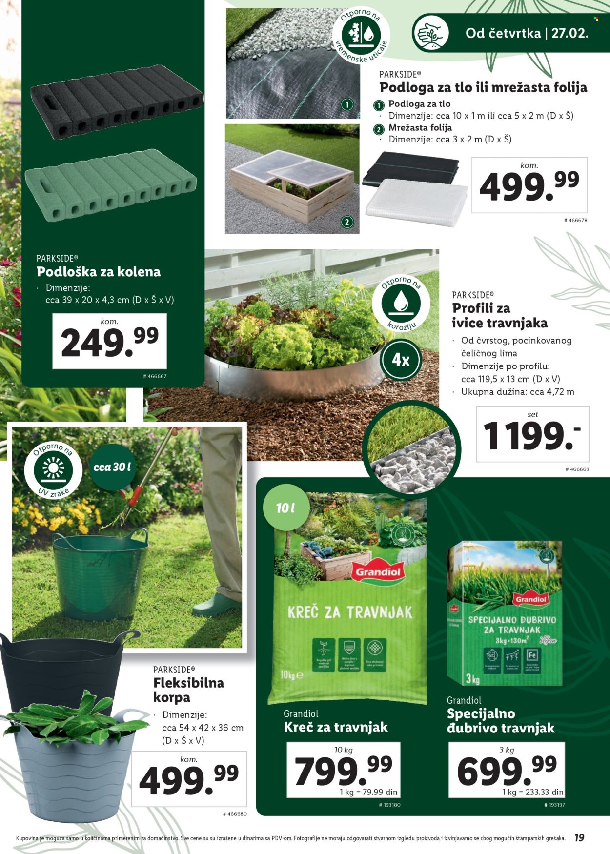 Lidl katalog. Stranica 19