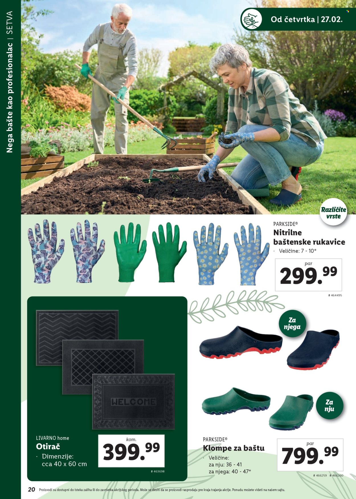 Lidl katalog. Stranica 20