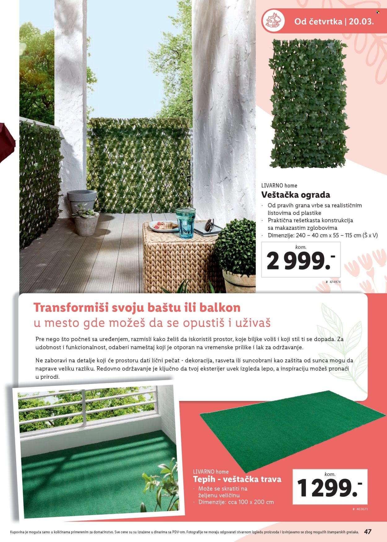 Lidl katalog. Stranica 49