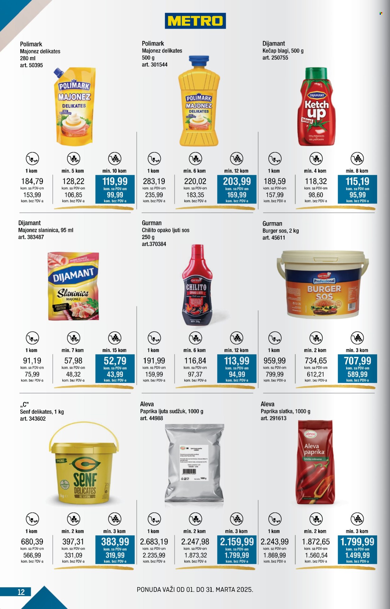 Metro katalog - 01.03.2025 - 31.03.2025. Stranica 12