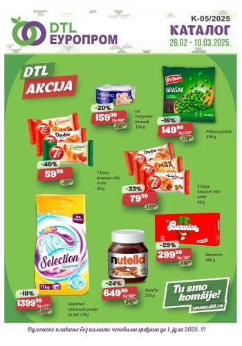 Europrom katalog - 26.02.2025 - 10.03.2025.