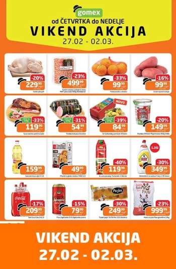 Gomex katalog - 27.02.2025 - 02.03.2025.