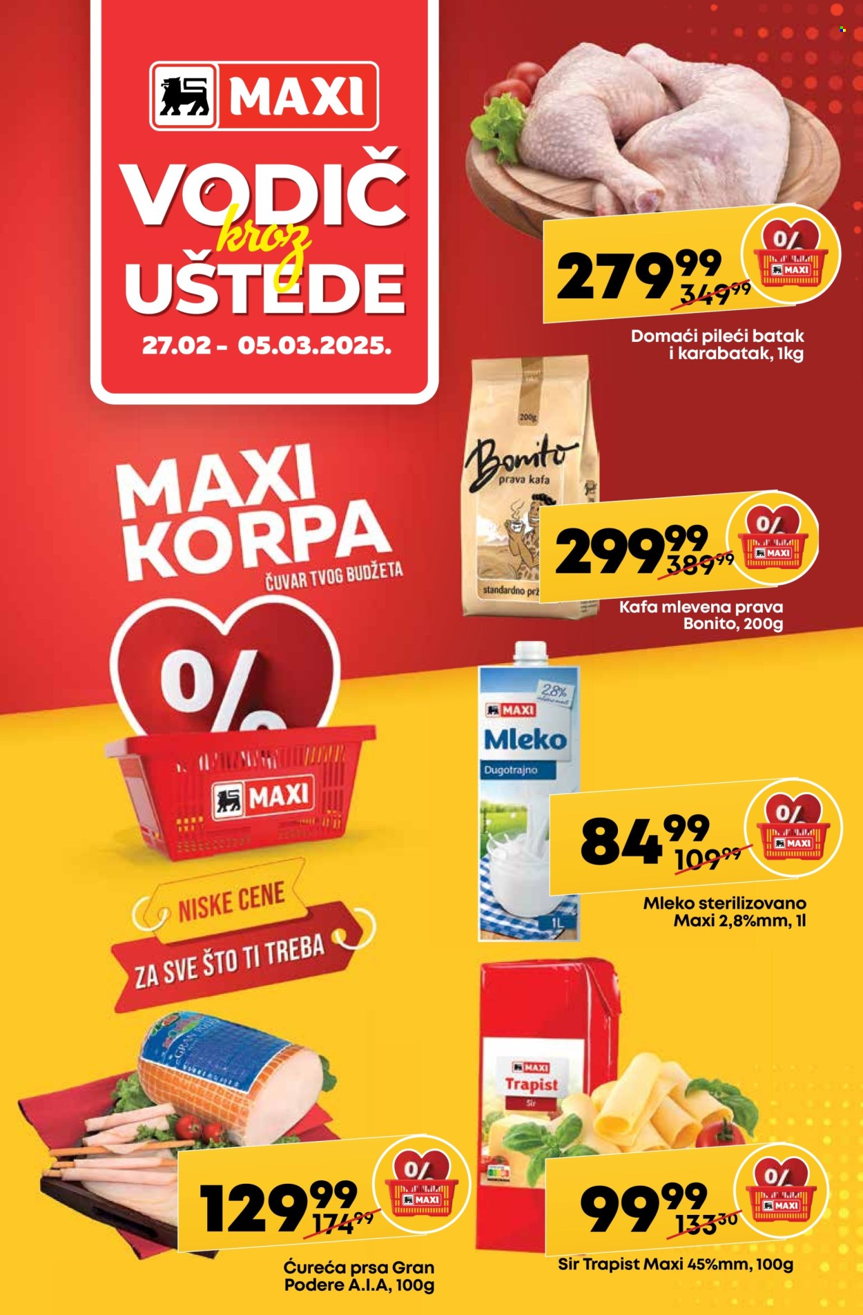Maxi katalog - 27.02.2025 - 05.03.2025. Stranica 1