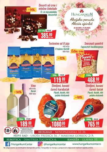 Hungarikum Centar katalog - 01.03.2025 - 31.03.2025.