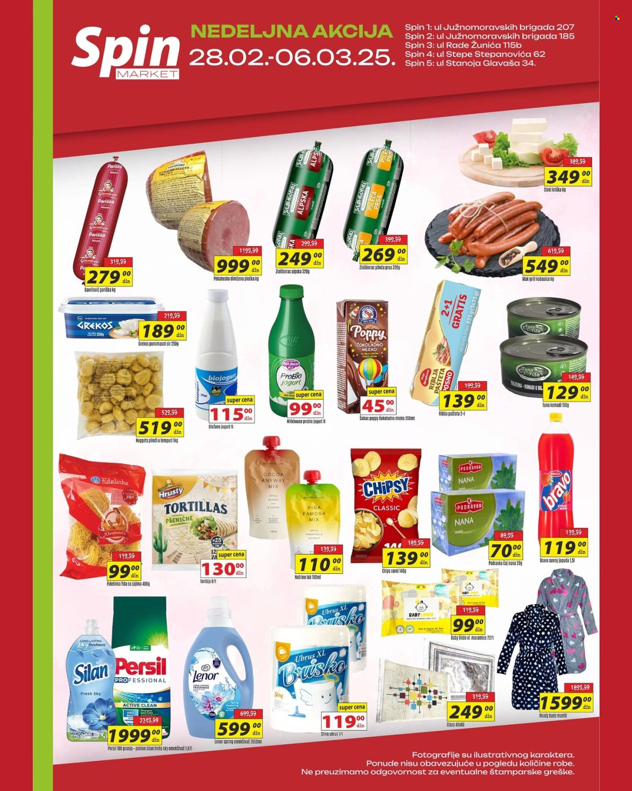 Spin Market katalog - 28.02.2025 - 06.03.2025. Stranica 1