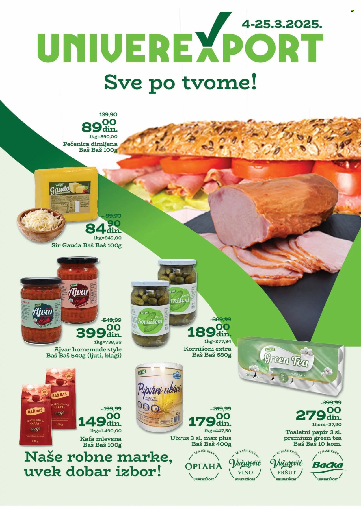 Univerexport katalog - 04.03.2025 - 25.03.2025. Stranica 1