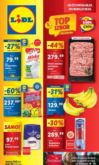 Lidl katalog - 06.03.2025 - 12.03.2025.