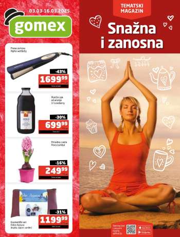 Gomex katalog - 03.03.2025 - 16.03.2025.