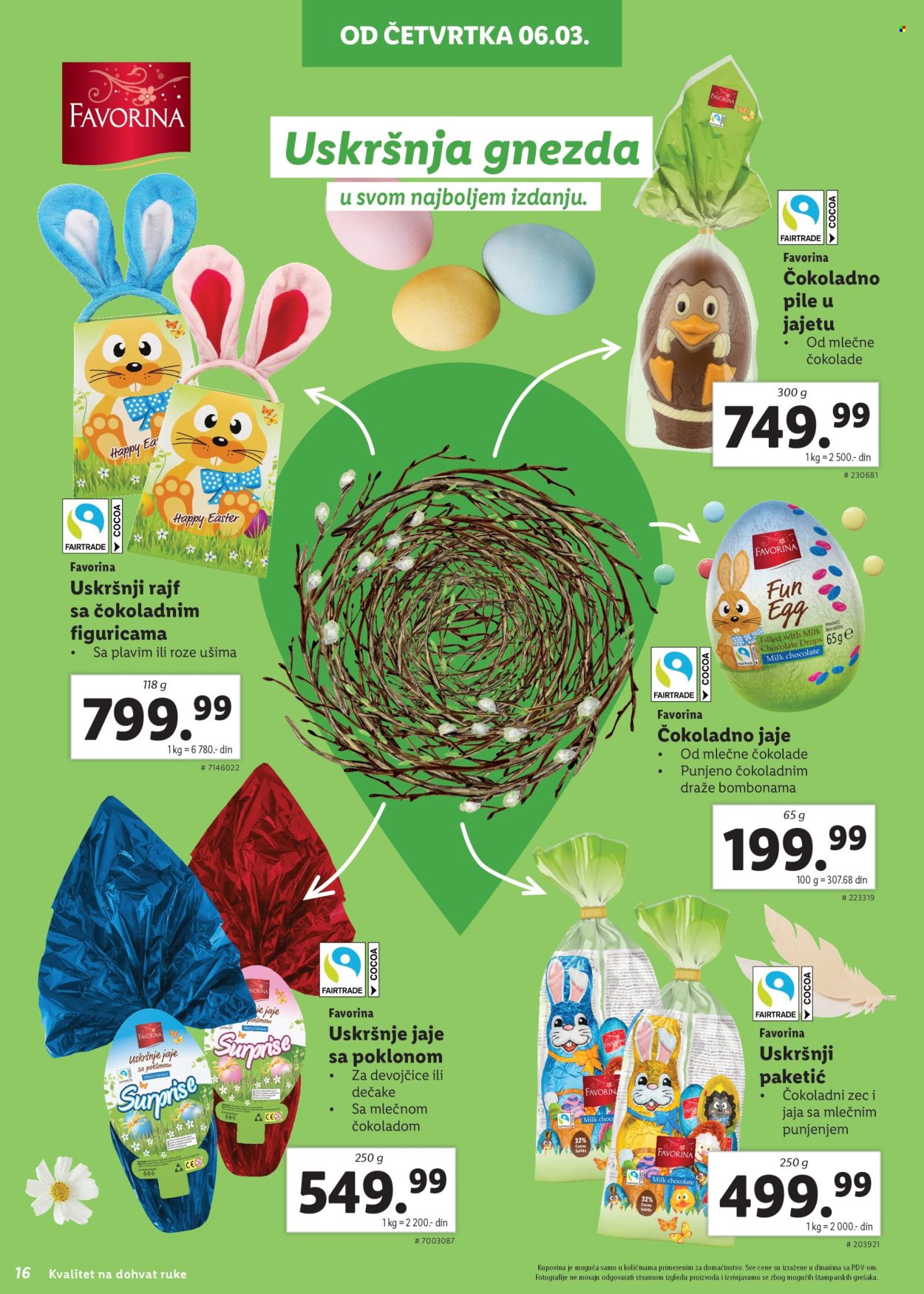 Lidl katalog. Stranica 16